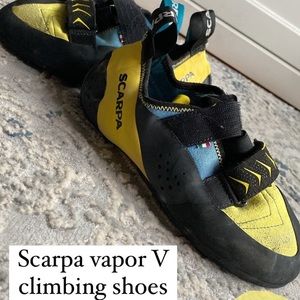 Climbing shoes